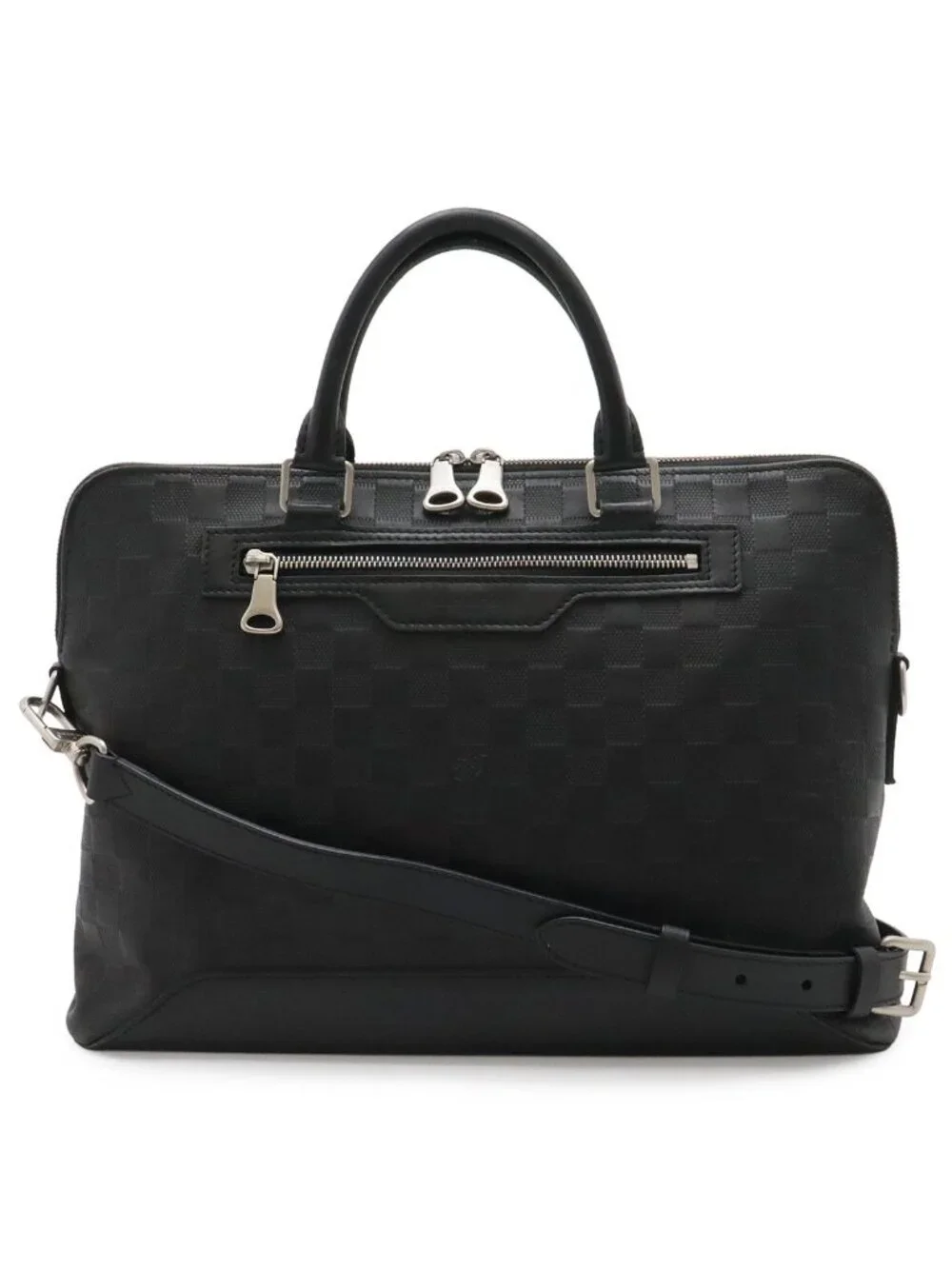 Louis Vuitton Damier Infini Avenue Briefcase Business 2-Way Shoulder Bag Onyx